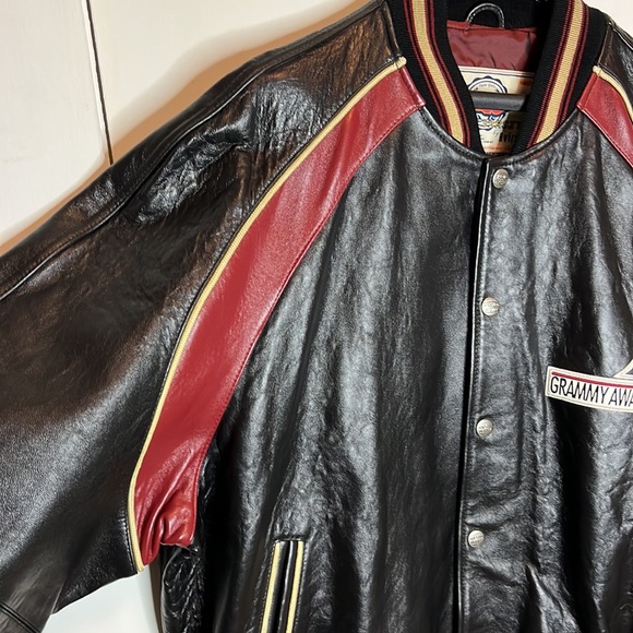 Grammys Vintage Avirex Varsity leather jacket from the 41st Grammy Awards - Picture 5 of 16